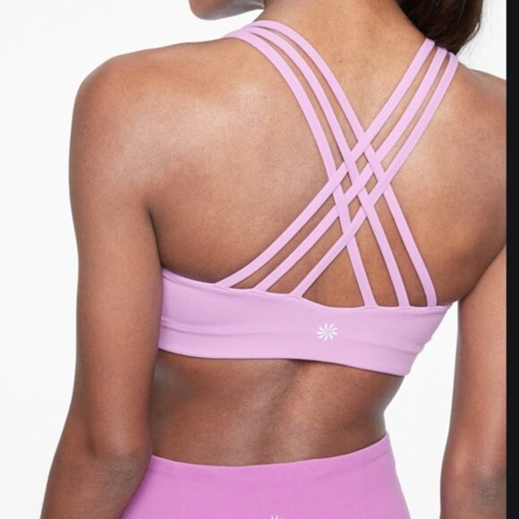 Athleta Hyperfocused Bra, Purple, Size M - Picture 1 of 6